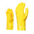 君御 PVC浸塑手套 7906耐油浸塑手套防化劳保化工机械电镀涂装防护手套 一副价 28CM