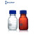 蓝盖试剂瓶GL45蓝盖瓶250 500ml广口螺口肖特瓶棕色丝口瓶schott 500ml透明GL45