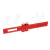 双岸 木工多功能划线尺 铝合金高度测量T型尺 红色木工划线器测量尺 黑色短款划线尺 一个价 