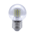 LED灯泡节能e27螺口三色变光5W7W暖白光透明小球泡魔豆灯光源 12w  白光 其它 其它
