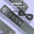 岛台嵌入式插座 桌面隐藏滑盖式多功能排插办公桌USB无线充电插排 单开【哑黑】2三孔+2USB+网线+电话线(带1.