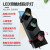 滑触线三相LED指示灯三色灯380v220v起重机行车天车信号灯HXC 灯口直径50 带变压器款