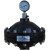 PVC膜片式脉冲阻尼阀  计量泵专用脉动阻尼器 UPVC防脉冲阻尼器 DN20(25mm) 0.6L