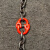 G80国标链条连接环双环蝴蝶扣起重索具配件吊钩抓钩链条吊具接头 双环扣8吨（16-8）
