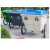 定制塑料环卫垃圾车 大型垃圾桶小区物业学校手推保洁清运车环卫车 绿色