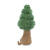 邦尼兔（jellycat(baby)）林树松抱枕儿童玩具公仔玩偶 FOR3P生日礼物Forestree Pine GREEN/FOR3P H9英寸 X W6英寸