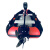 电动船用推进器12v船外机螺旋桨挂浆机橡皮艇挂机塑料钓鱼船 海水款L58B-12伏1200-1400斤