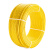 海燕牌塑胶线（HAIYANPAI）电线电缆 BV4平方国标家装单芯单股 铜芯硬线 黄色火线 100米