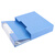 得力（deli）资料册A4文件收纳夹活页插页袋10/20/40/60/80/100页试卷档案收纳册 得力5007ES_70页资料册(蓝)(个)