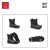 和益臻（Heyizhen）防寒鞋 XF-239027 双 黑色 37