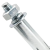 金佩奇 镀锌膨胀螺栓 金属镀锌铁膨胀螺栓 M10*95(1个) 拉爆螺丝钉