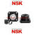 NSK丝杆支撑座WBK08-10-12-15-20-25-30-35角接触轴承固定座 WBK08L-01