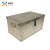 金指盾 铁箱子长方形白铁加盖加厚工具箱铁皮收纳箱 400*300*240mm 个