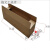 长条纸箱1米110cm包装盒回音壁滑板车模特搬家长方形加硬牛皮纸箱 超长95*20*20cm 5层加硬材质厚度5mm