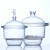 玻璃真空干燥器皿罐ml210/240/300/350/400mm玻璃干燥器实验室 普通350mm 凡士林500ml/瓶