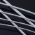 祁衡 镀锌不包塑钢丝绳捆绑生命线安全绳 拉线钢丝绳 10mm 一米价