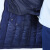 鸣固 防寒服 备勤大衣加厚内胆保暖防寒棉袄 蓝色170 MG-ST-2677-1