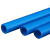 流遍 PVC蓝色给水管件配件 1.6Mpa 给水管63   4米/根