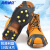 海斯迪克 10齿冰爪防滑 雪地冰面便携简易鞋链雪爪鞋套 XL码 HKCX-206