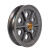 普霖乐 轴套滑轮铜套导向轮U型轮滑车轮配件钢丝绳轮铸铁轮 50T铸钢铜套轮 