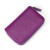 袋鼠卡包银行卡套零钱包DFID防盗刷证件套拉链包证件包 紫色
