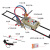 华威CG1-30/100型半自动火焰切割机小乌龟气割机改进型割圆机备件T392