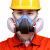梅安2104防毒面具全面罩喷漆专用化工气体全脸防护呼吸器打农药防烟防尘罩 3号梯形滤毒盒（1对）