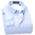 杉杉（FIRS）品牌加绒加厚衬衫男蓝色条纹冬季商务休闲中年爸爸加棉保暖衬衣 FQC55-1加绒T 38
