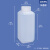 水杉200ml毫升半透明小口方瓶密封塑料瓶小口方形瓶耐酸碱试剂瓶200g