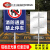消防通道禁止停车占用警示牌立式反光指示标牌铝板安全交通标志牌 XFT-02平面铝板 30x40cm