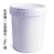 雅竹乳胶漆（定制颜色）5kg/桶-单位：桶