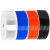 PU气管空压机软管8mm透明气泵高压管6X4/10X6.5/12*8木工气动风管 气管PU4X2.5蓝色160米/卷