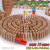多米诺骨牌大号儿童环保榉木原木色天然木制小学生玩具 100片 超大号 榉木+12组机关+码