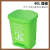 公园花园别墅拉圾垃圾桶超市摇盖式垃圾桶户外室外垃圾箱商用 80L全灰桶(特厚)送两卷垃圾袋-M