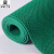 洛楚（Luxchic）黑色S型镂空网眼地毯实心 大孔8.5mm 0.9x12米一卷 防水泳池地垫PVC塑料疏水浴室洗手间防滑