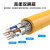 永定适用FX5USMART200 PLC编程电缆通讯下载线以太网线 超六类双屏蔽_黄色 1m