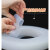 耐高温硅胶密封条高质量透明玻璃栈道压条封口机胶皮橡胶垫密封件 3mm×10mm(每米价)