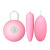 GUIMI女用自慰USB充电20频震动双无线遥控刺激情趣 粉色双跳-彩盒装