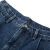 GXGGXG新款男装夏季时尚蓝色休闲牛仔短裤GB125672C 蓝色 165S