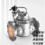 米囹304不锈钢法兰电动控制阀600X-16P电磁式水泵多功能电控消防阀门 DN50-304重型