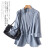 艾格薄款小西装外套女2024夏季新款气质修身显瘦高级感七分袖西服上衣 蓝色西装 S 建议(80一95斤)