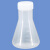 稳斯坦 塑料三角烧瓶 直口加盖 带刻度锥形瓶平底试剂瓶(单拍不发) 50ml WW-65