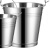 稳斯坦 W728 不锈钢提水桶 物业环卫酒店清洁桶便携户外工地储水桶洗车桶 无磁加厚水桶无盖20L