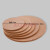 陶艺密度板晾坯板拉坯烘坯垫板托泥板纤维板diy手工木板工具 直径25cm