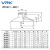 威尔克VRK ZP系列带卡环扣环真空吸盘机械手工业气动硅胶配件ZP吸盘 ZP-13CS 硅胶 