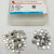 笛柏 L003001 热分析铝坩埚 用于PerKinElmer DSC 固体样品测试  Φ6.65×1.7mm 100套 