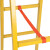 安晟达 绝缘人字梯 玻璃钢梯子A型梯合梯 电力玻璃钢人字绝缘梯 3米