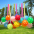 气球装饰春游野餐气球流苏装饰彩色背景户外公园儿童宝宝生日派对 A7玫粉系气球