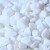 酒店垃圾桶箱烟灰缸灭烟用白石子办公楼装饰石子鹅卵小白石头 雪花白1-2CM(5斤装)-PGH