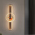 惠利得新中式壁灯全铜中国风客厅背景墙灯走廊过道卧室床头灯一对2024年 中圆铜本色60-福禄左 三色